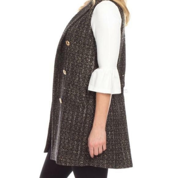 Duffield Lane Weston Wool-Blend Vest - Picture 3 of 6